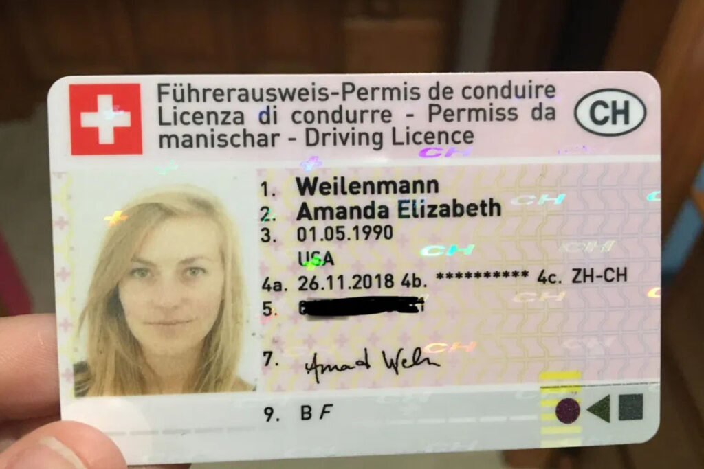Buy Swiss Drivers License Online –1 Authentic Documents