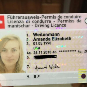 Buy Swiss Drivers License Online –1 Authentic Documents