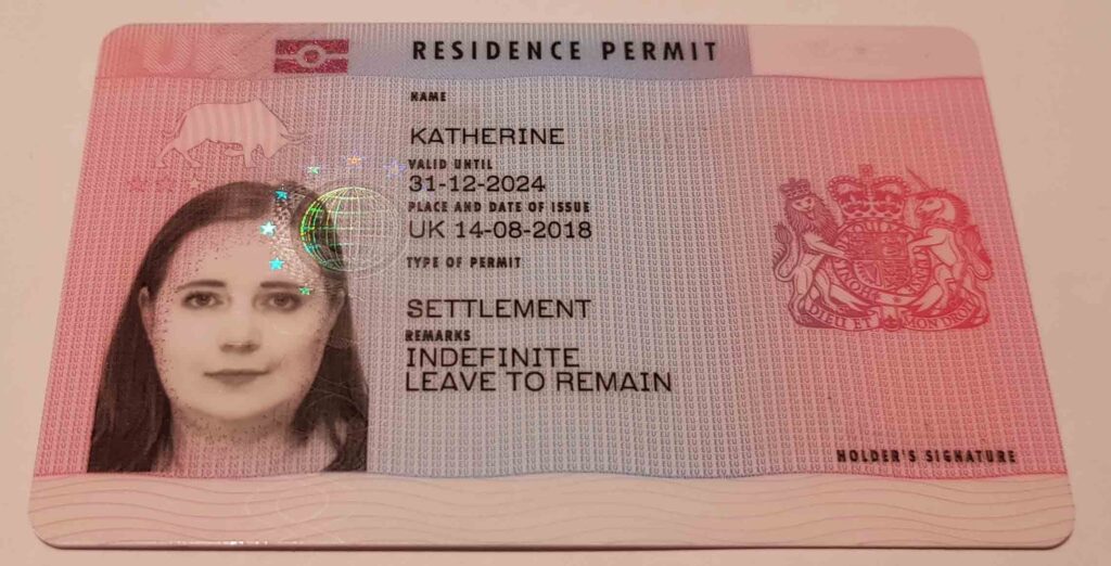 Buy UK Permanent Residence Card Online - 1 Legitimate Option